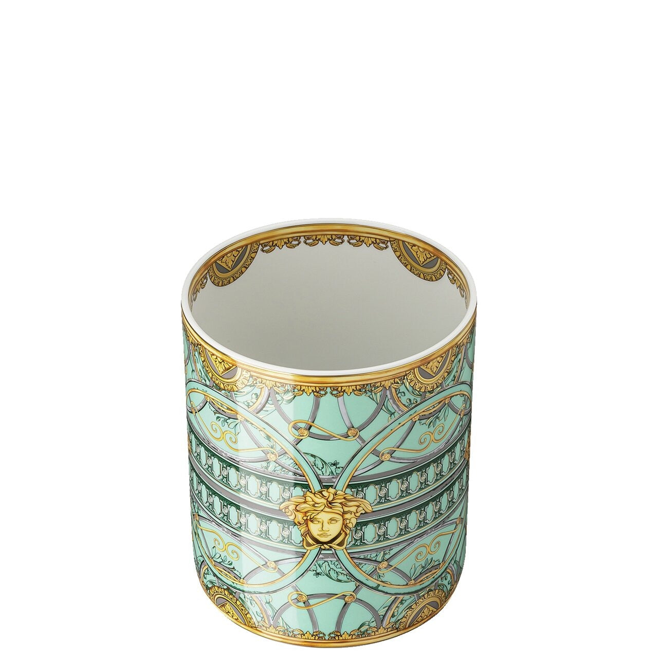 Versace Scala Palazzo Verde Vase 18 cm – alternate view