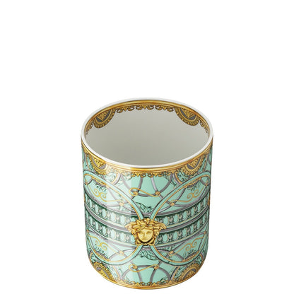 Versace Scala Palazzo Verde Vase 18 cm – alternate view