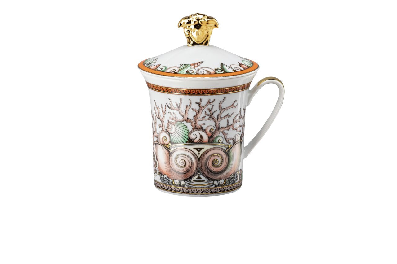 Versace Versace Étoiles de la Mer 30 Years Anniversary lidded mug front view