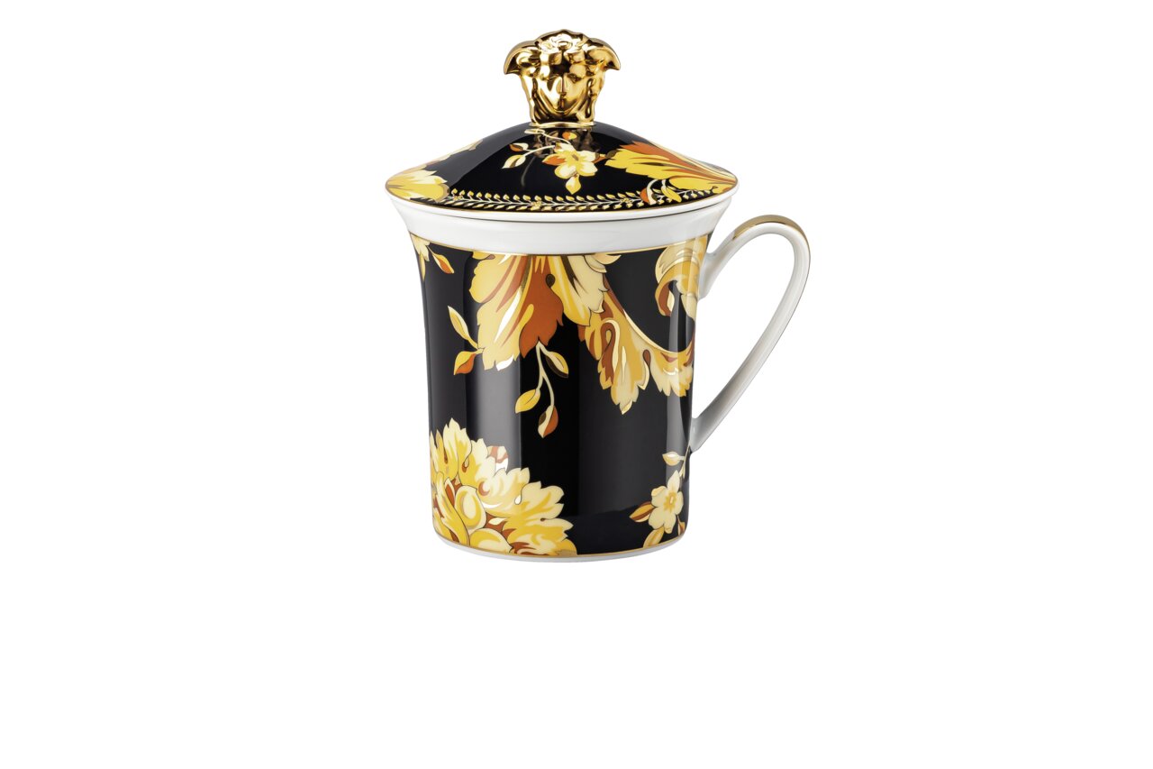 Versace Versace Vanity 30 Years Anniversary lidded mug front view