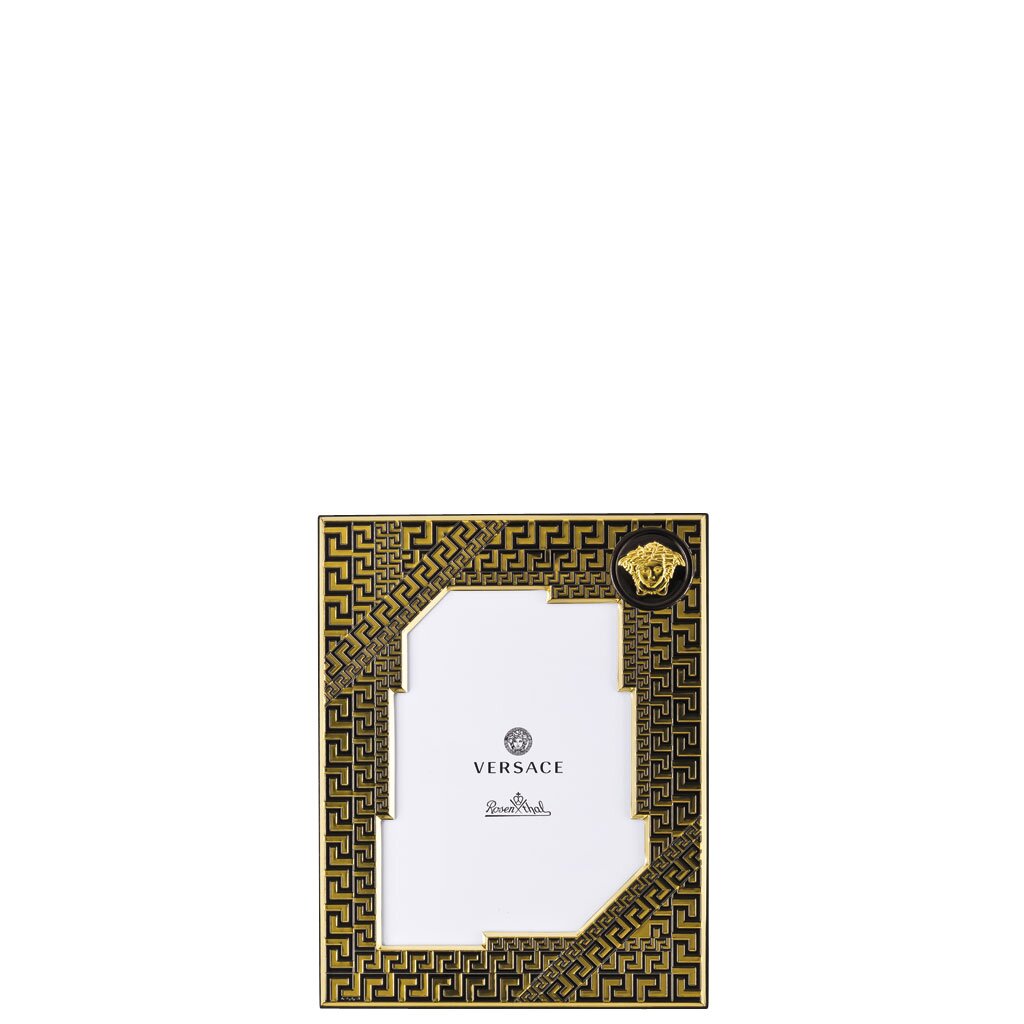 Versace VHF1 – Black/Gold Picture Frame 13x18 cm - Front View