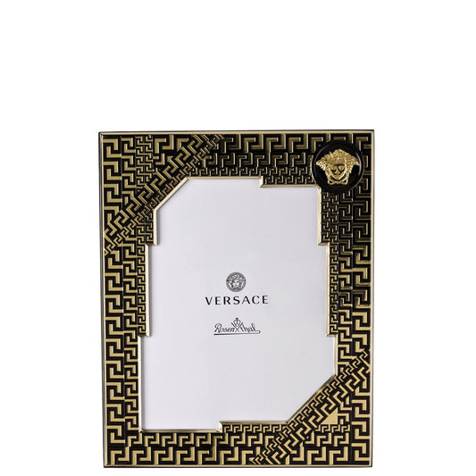 Versace VHF1 – Black/Gold Picture Frame 18x24 cm - Front View