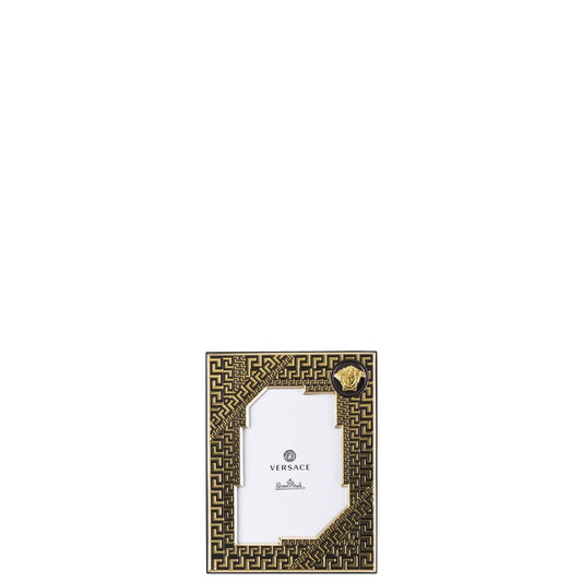 Versace VHF1 – Black/Gold Picture Frame 9x13 cm - Front View