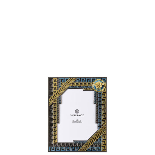 Versace VHF1 – Blue/Gold Picture Frame 13x18 cm - Front View