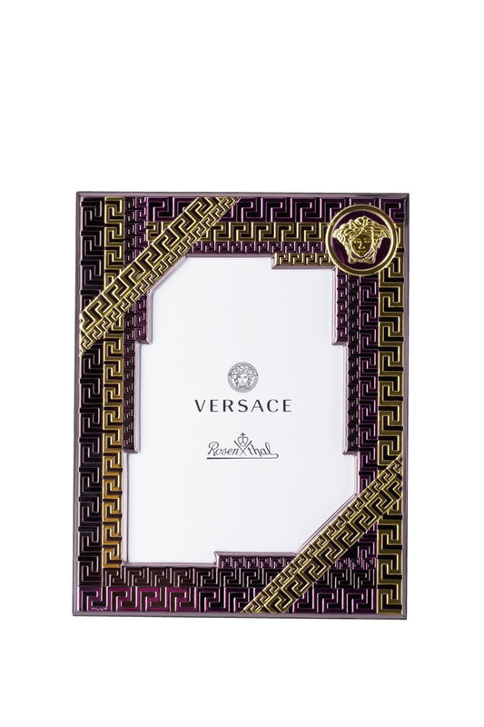 Versace VHF1 – Purple/Gold Picture Frame 13x18 cm - Front View