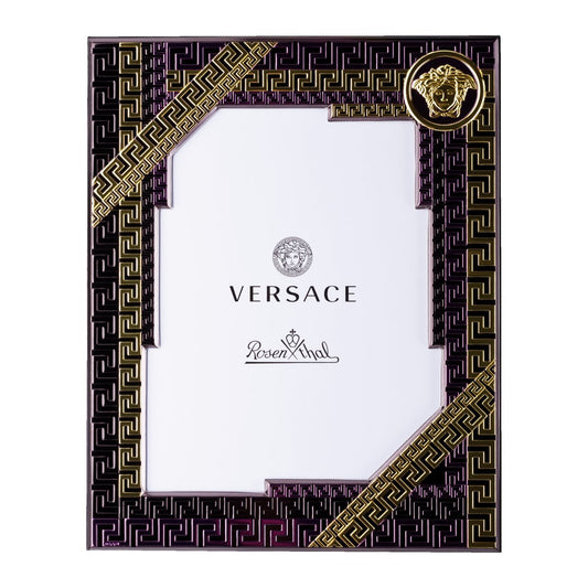 Versace VHF1 – Purple/Gold Picture Frame 18x24 cm - Front View