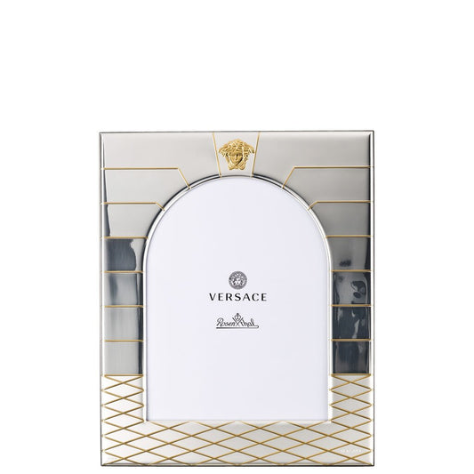 Versace VHF5 – Silver & Gold Picture Frame 18x24 cm - Front View
