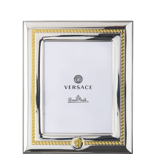 Versace VHF6 – Silver/Gold Picture Frame 15x20 cm - Front View