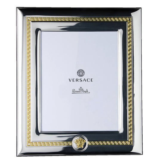 Versace VHF6 – Silver/Gold Picture Frame 20x25 cm - Front View