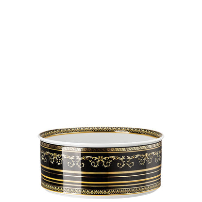 Versace Virtus Gala Black Salad/Vegetable Bowl – 22 cm