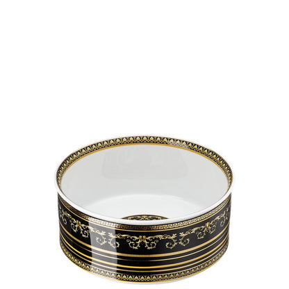 Versace Virtus Gala Black Salad/Vegetable Bowl – 22 cm